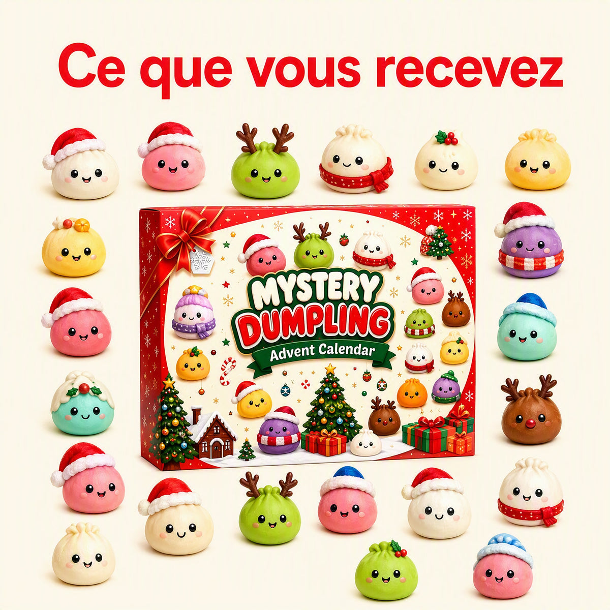 Calendrier de l’Avent Squishy MOMOKI™ | 24 surprises à collectionner