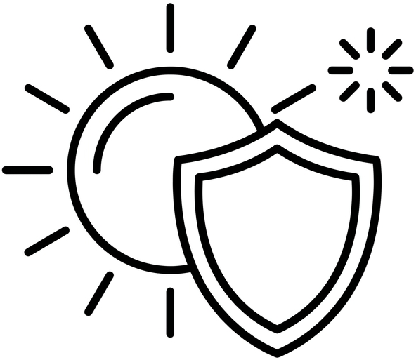 Icône protection solaire